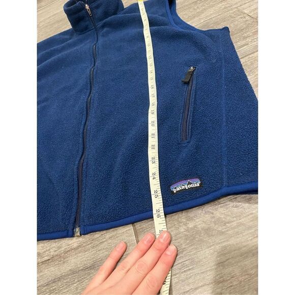 Y2K Patagonia Synchilla Blue Vest Size Large - Picture 4 of 6
